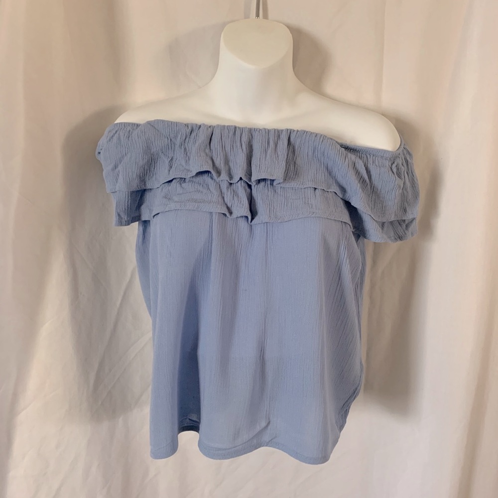 Junior’s Off Shoulder Blouse